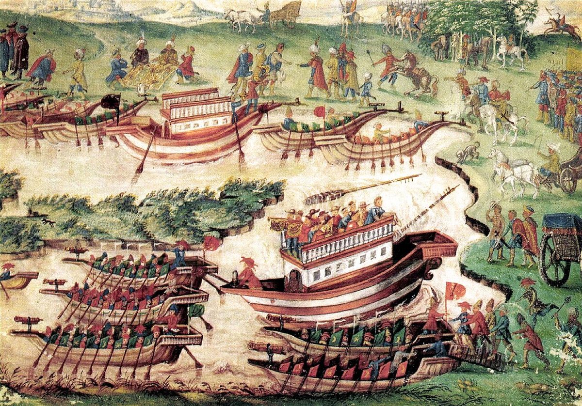 1606 Zitvatorok barış görüşmelerini gösteren dönem gravürü