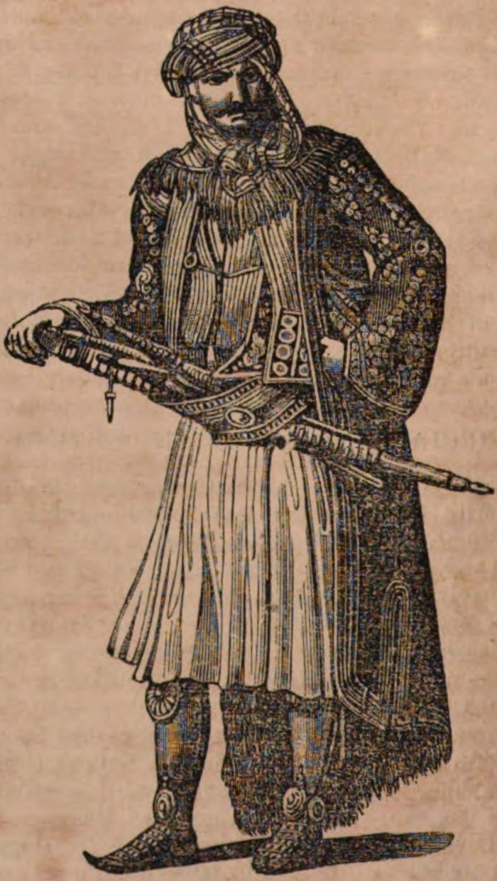 1836 tarihli bir dergide Yanyalı bir yeniçeri