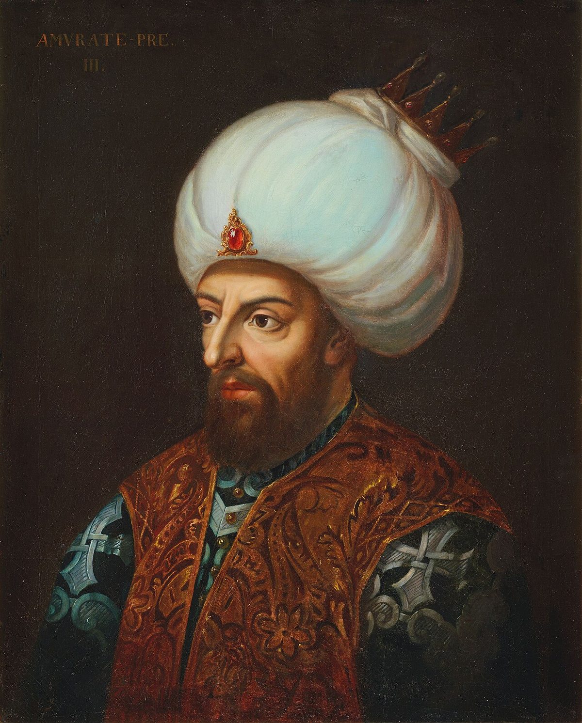 III. Murad'ı gösteren portre