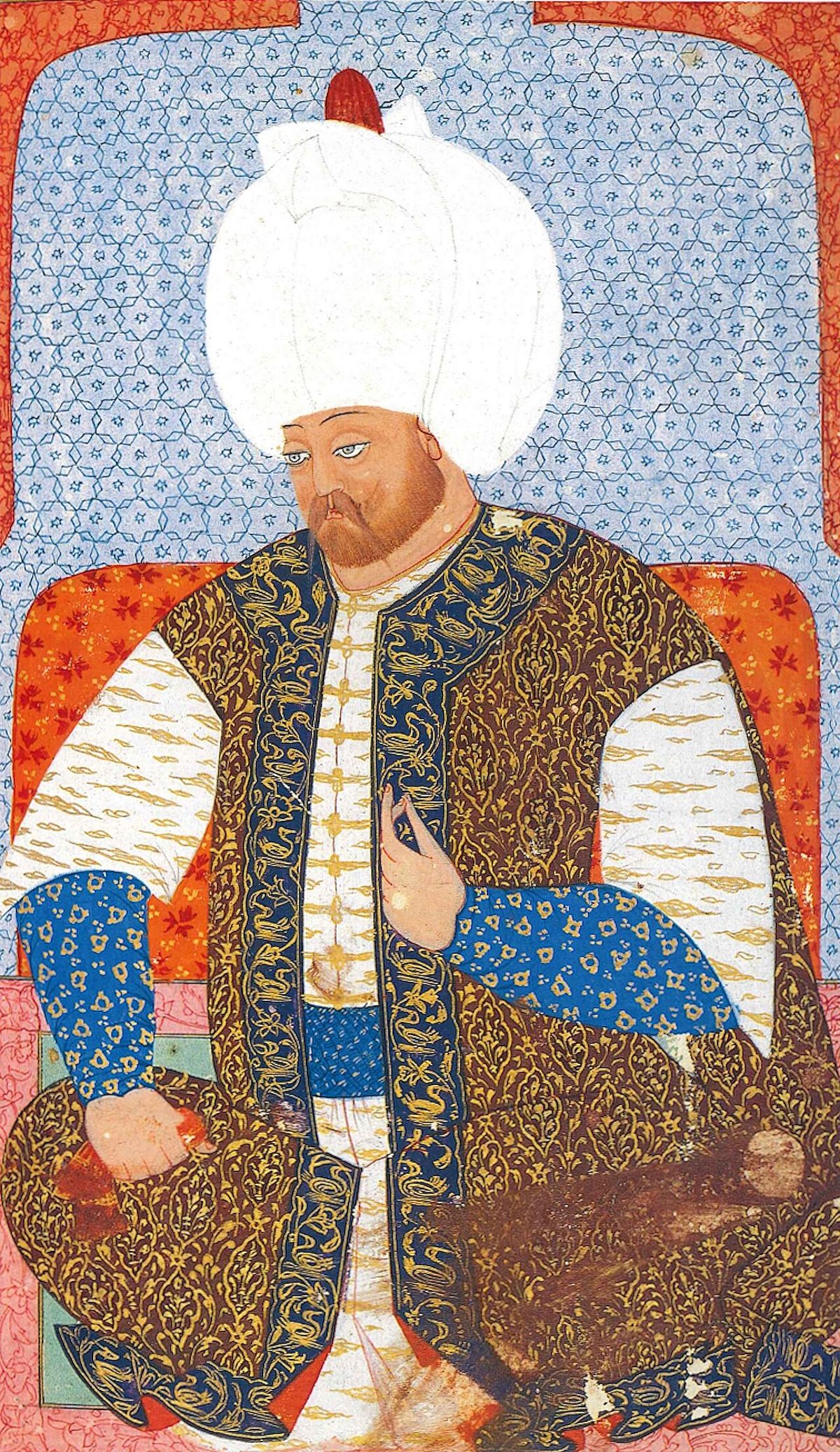Nakkaş Osman'ın Şemâilnâme'sinde II. Selim portresi, 1579