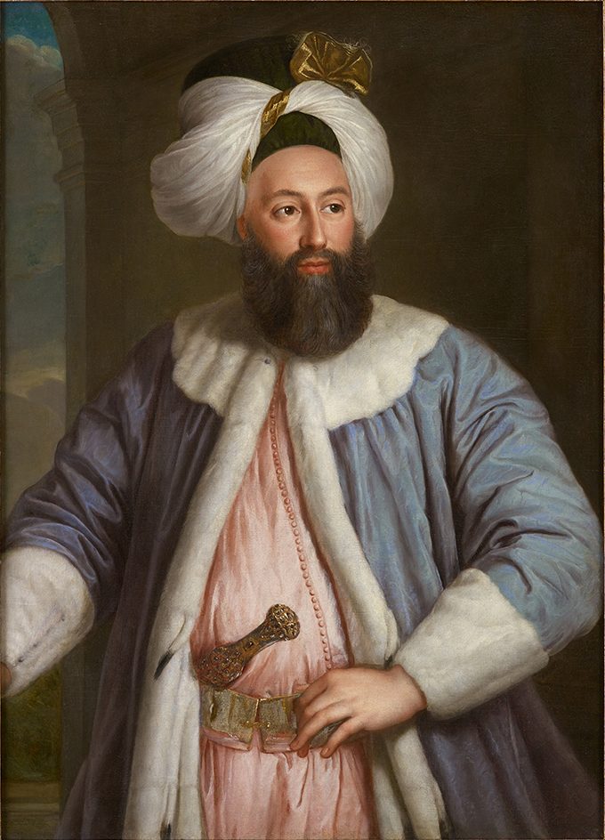 Yirmisekiz Mehmed Çelebi'nin 1724 tarihli portresi