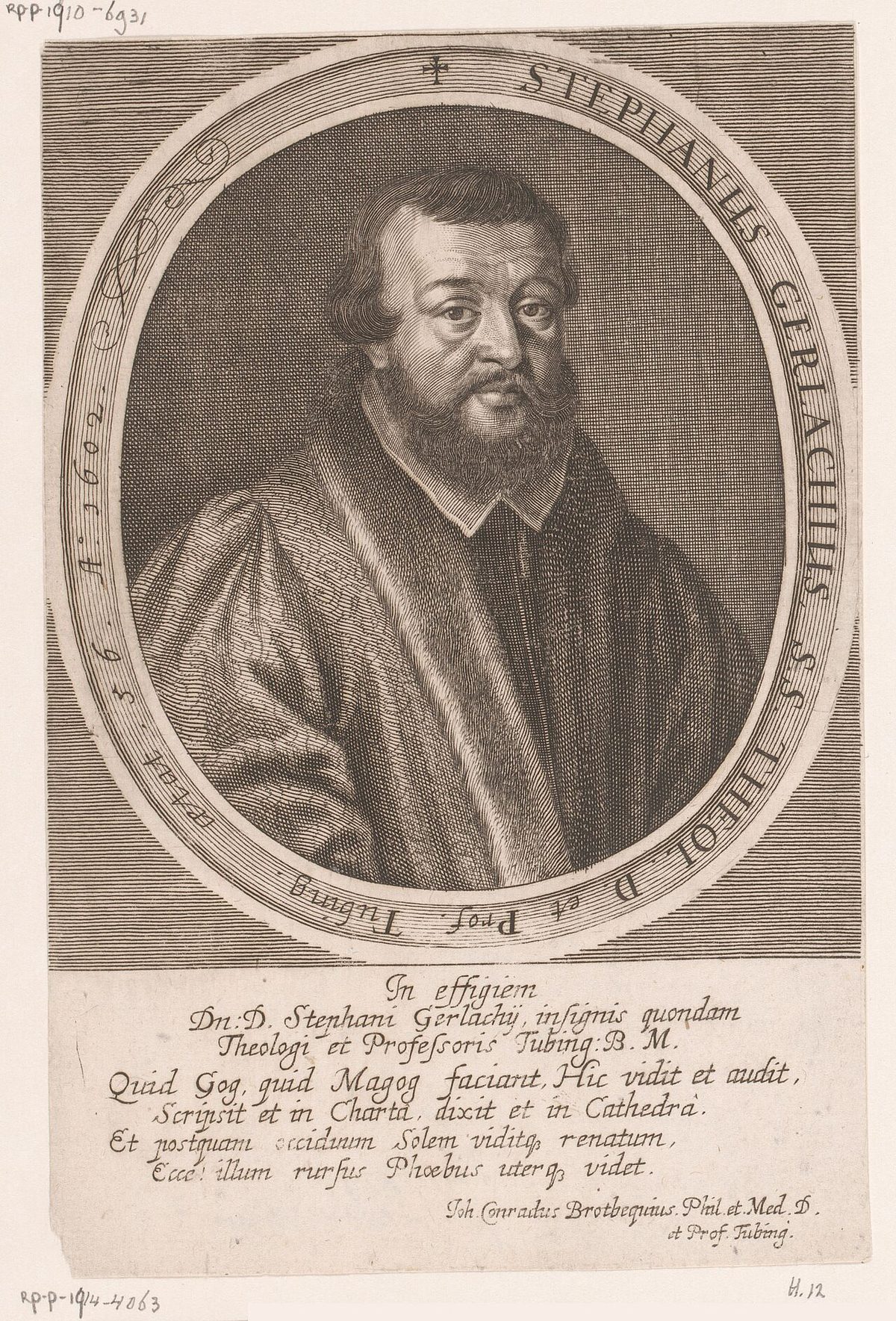 Rijksmuseum koleksiyonundaki Stephan Gerlach portresi