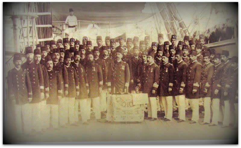 Ertuğrul heyetinin başkanı Mirliva Ali Osman Paşa