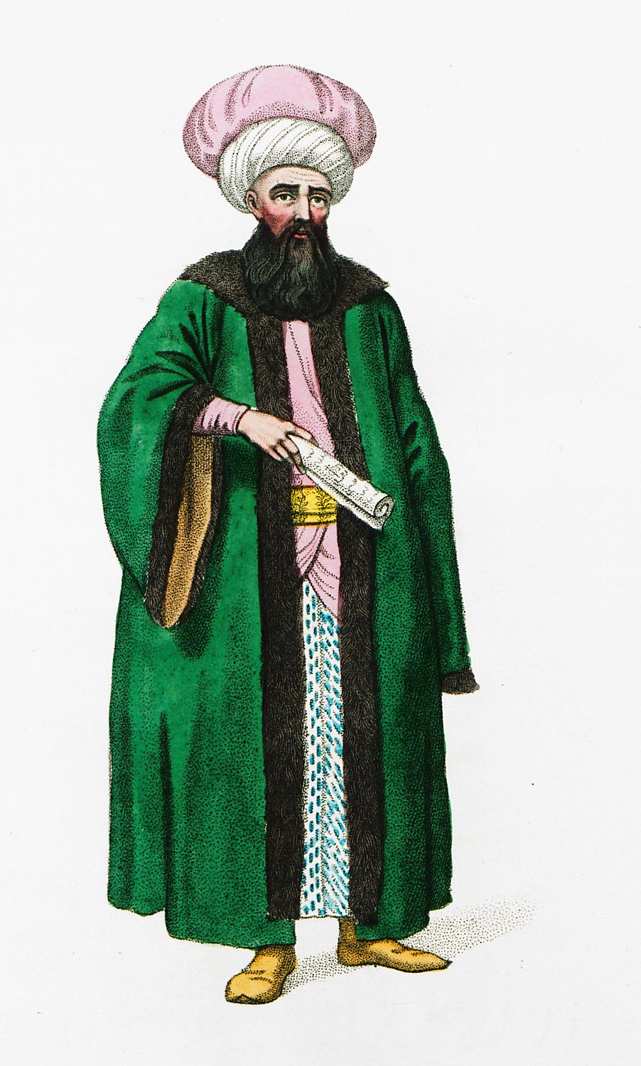 Octavien Dalvimart'ın 1804 tarihli reis efendi resmi