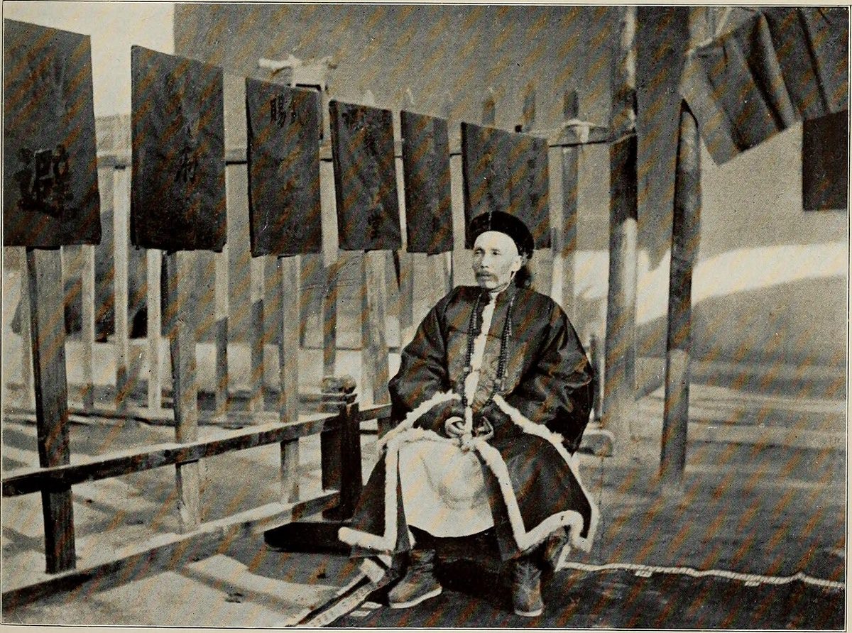 Doğu Türkistan'ın 20. yüzyıl başındaki görünümünden bir fotoğraf