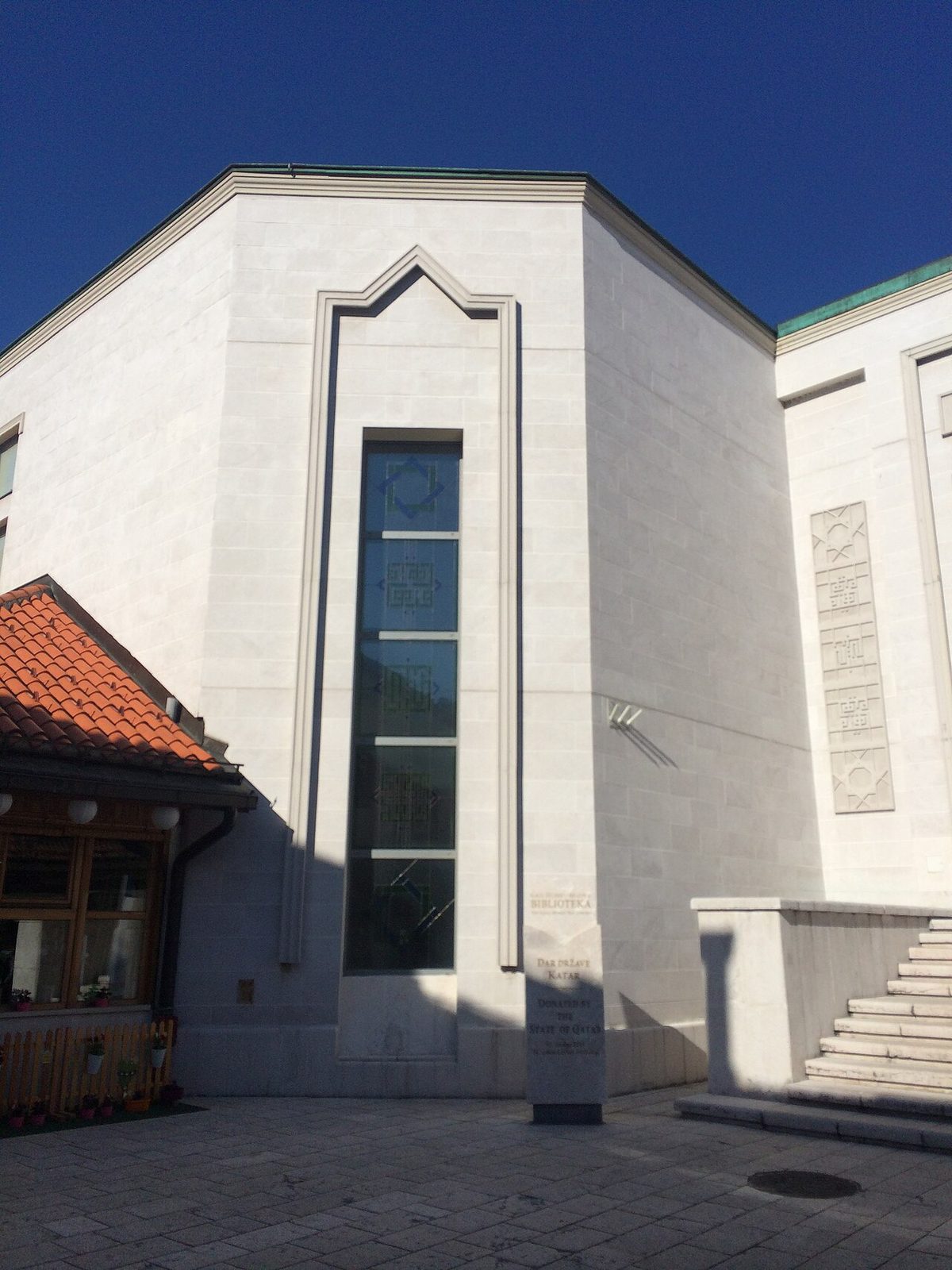 Saraybosna'daki Gazi Hüsrev Bey Kütüphanesi'nin yeni binası