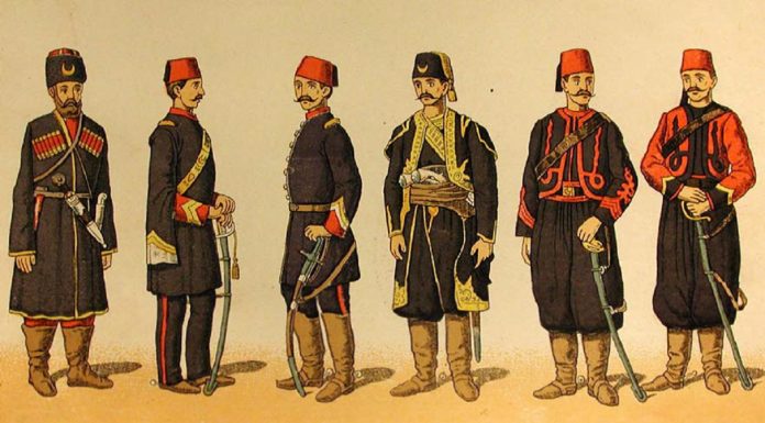 Sekban-ı Cedid askerini gösteren resim
