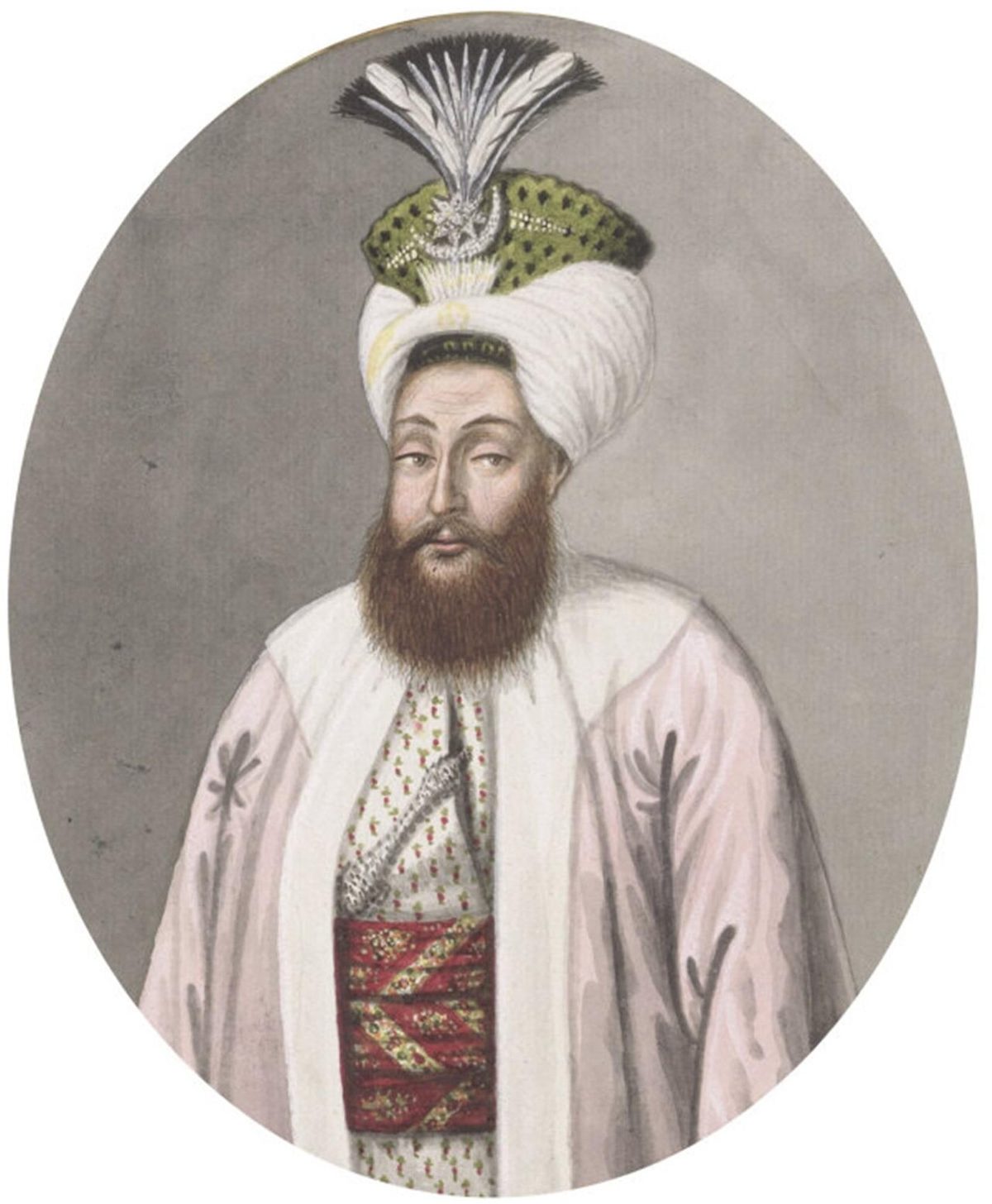 Antlaşmayı onaylayan Sultan III. Selim