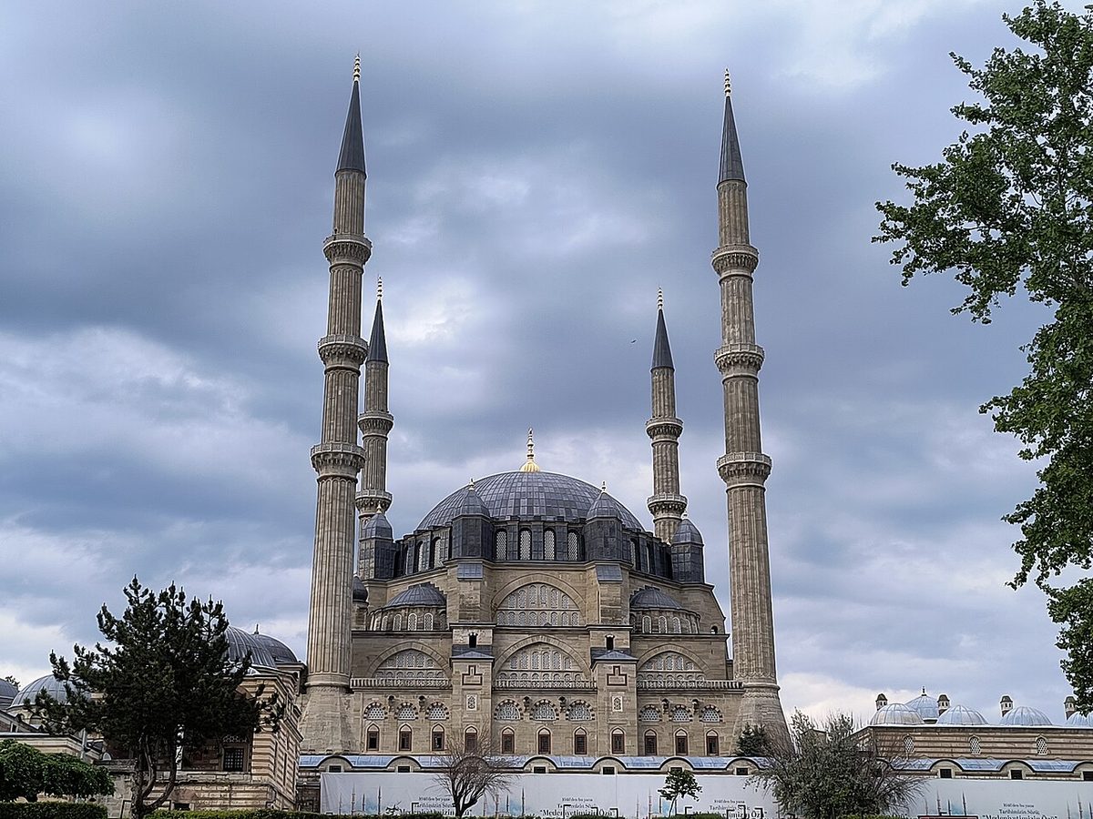 Selimiye Camii'nin dıştan görünümü