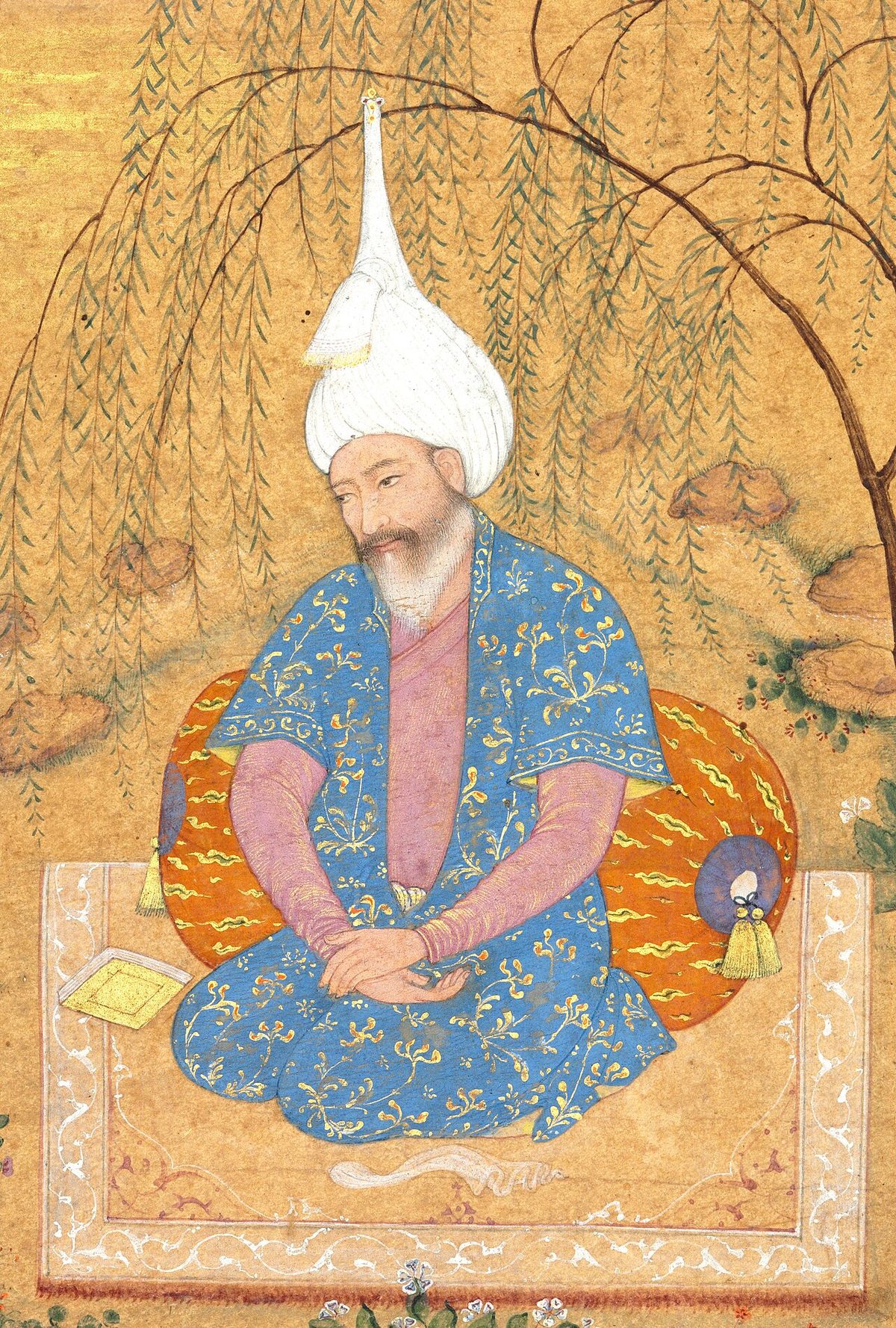 Safevî Şahı I. Tahmasb'ı gösteren 1575 dolaylarına ait resim