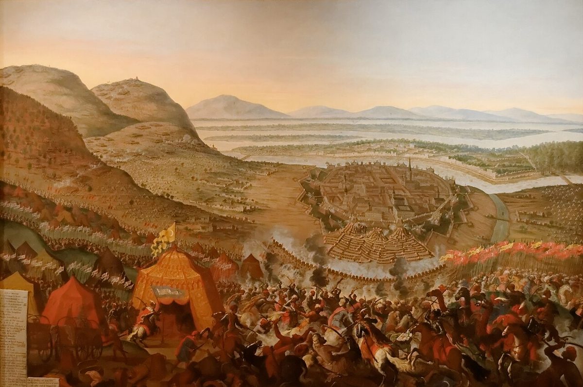 1683 Viyana kuşatmasını gösteren resim