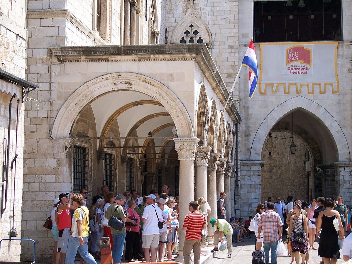 Dubrovnik'teki Sponza Sarayı