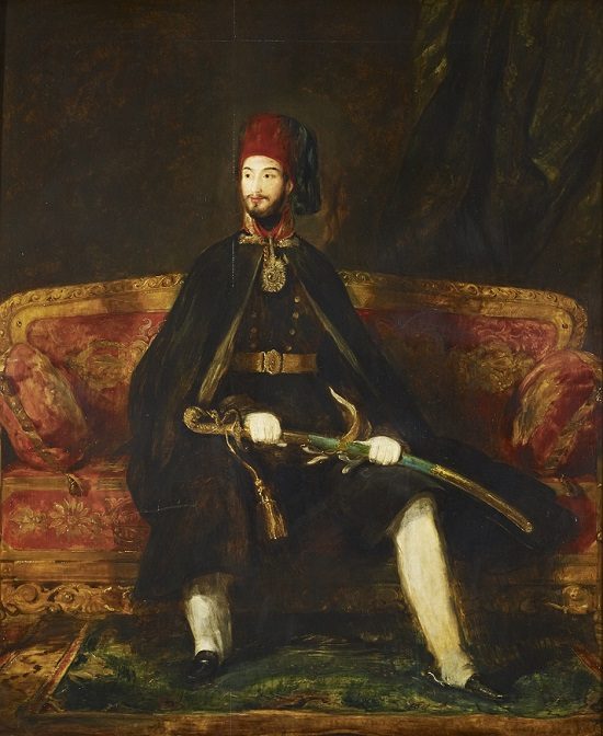 İlk dış borcun alındığı dönemin padişahı Sultan Abdülmecid'in portresi