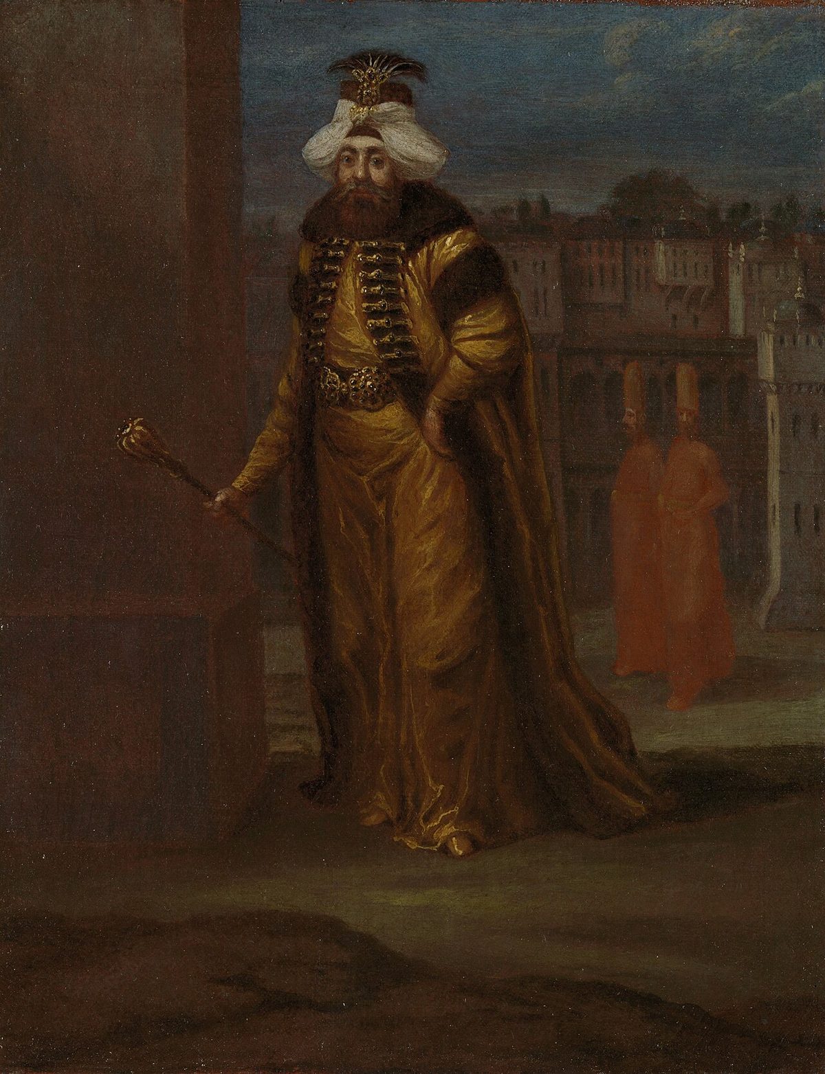 Jean-Baptiste Vanmour'un Sultan I. Mahmud portresi