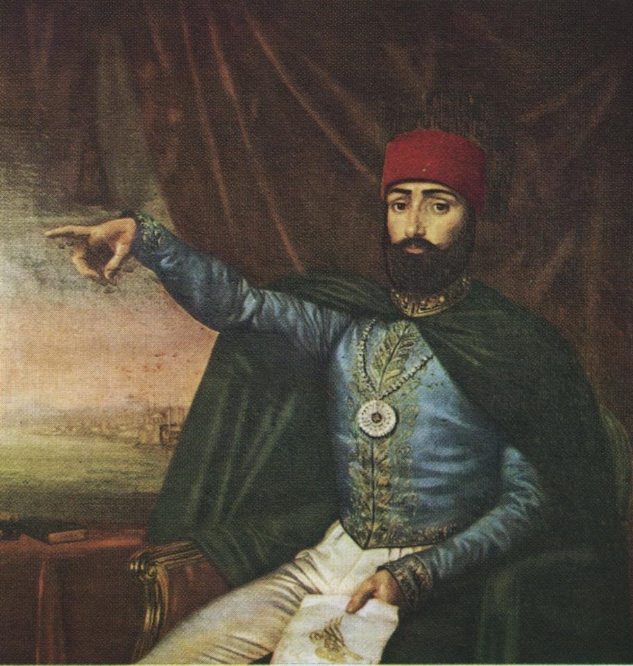 II. Mahmud'u gösteren bir başka portre