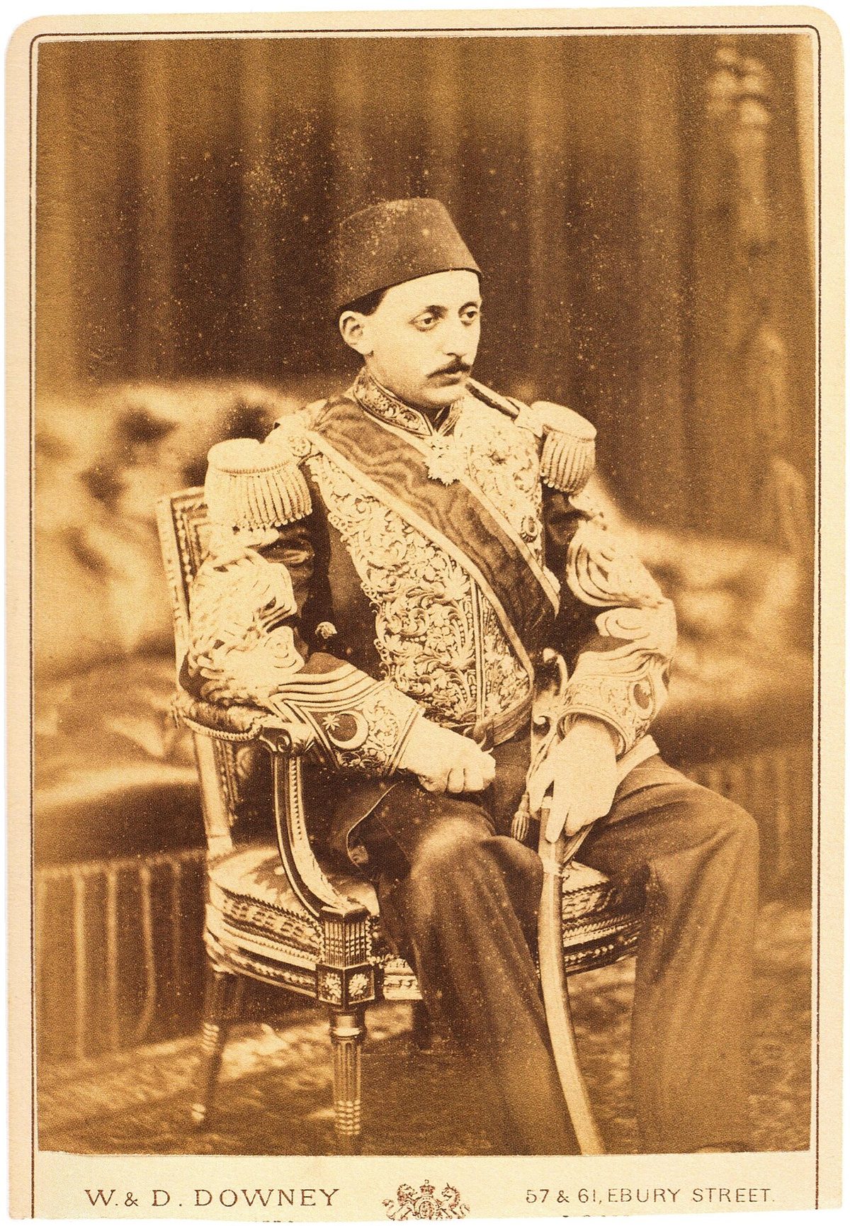 Şehzade Murad'ın 1867 tarihli fotoğrafı