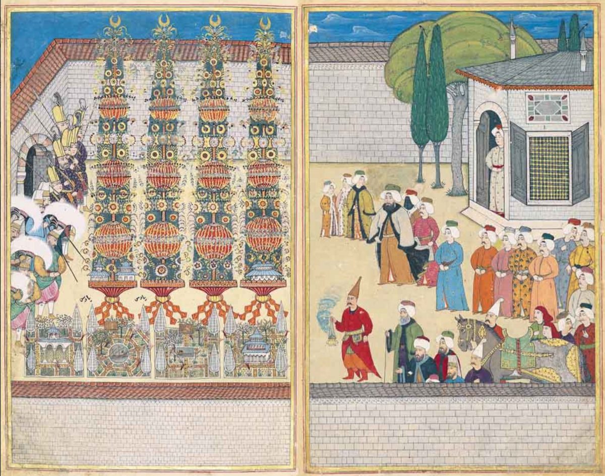 Surname-i Hümayun'da At Meydanı'ndaki kutlamalar