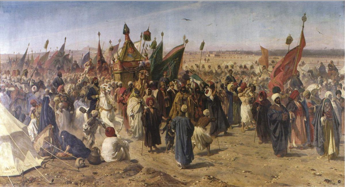 İtalyan ressam Stefano Ussi'nin surre alayını konu alan tablosu