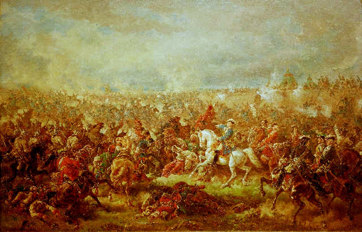 Friedrich Kaiser'in 1691 Slankamen Muharebesi'ni gösteren tablosu