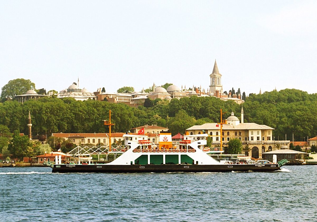 Haritanın korunduğu Topkapı Sarayı