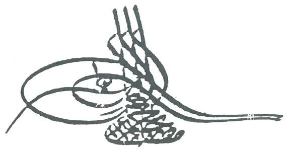 Sultan III. Mustafa'nın tuğrası