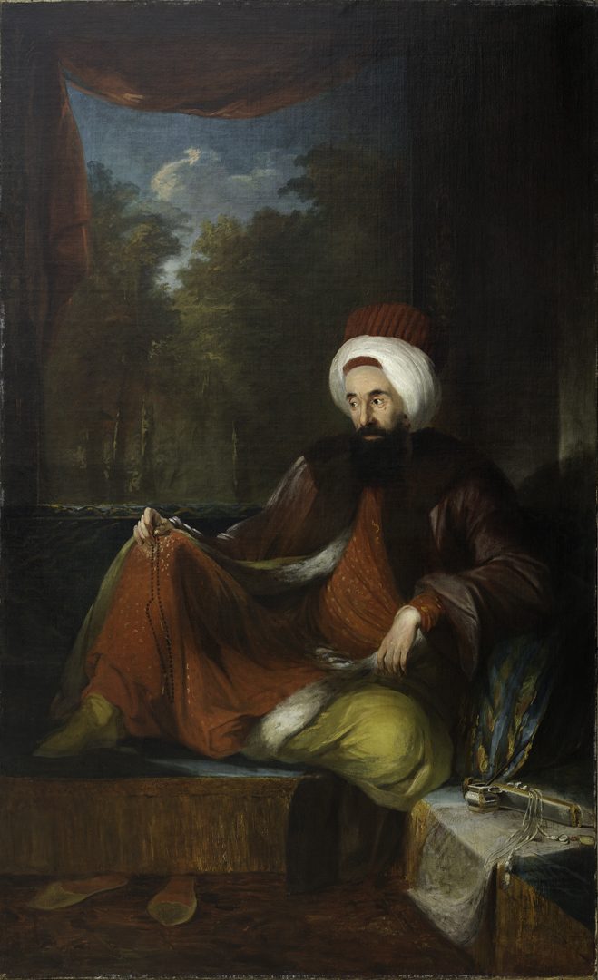 Yusuf Agâh Efendi'yi gösteren bir başka resim